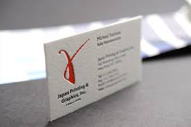 Japan Print Business Cards Nyc