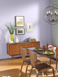 Fanciful Purple Living Room Paint