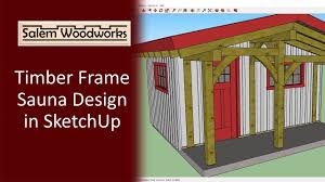 timber frame sauna design you