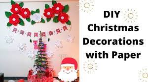 diy festive decor ideas with paper