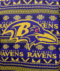 Nfl Forever Collectibles Baltimore Ravens Aztec Ugly Sweater