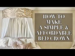 Diy Crown Canopy For Bed