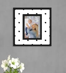 White Wooden Wall Hanging Photo Frame