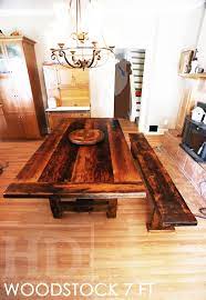 reclaimed wood table woodstock ontario