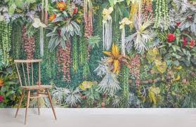 Vertical Garden Fl Wallpaper Mural