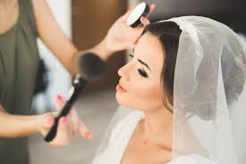 when to book hair and makeup for a wedding