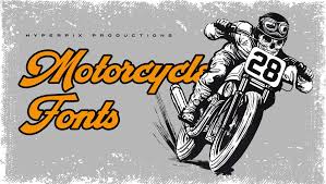 50 best motorcycle fonts free
