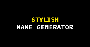 stylish name generator with symbols