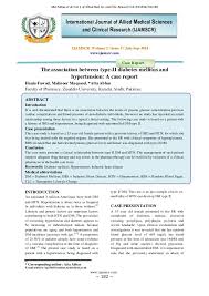 Pharmacist Interventions to Improve Cardiovascular Disease Risk     Simplified scheme for the pathophysiology of type