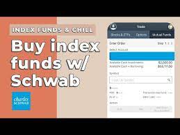invest in index funds w charles schwab
