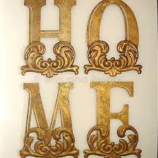 Gold Hanging Letters Bliss And Bloom