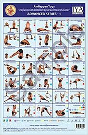 Buy Andiappan Yoga Advanced Series 1 Wall Chart Ashtanga