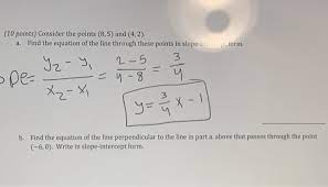 solved 10 points consider the points