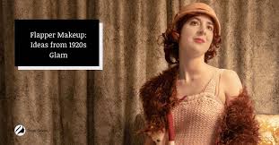 flapper makeup ideas from 1920s glam