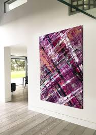 Pink Abstract Painting