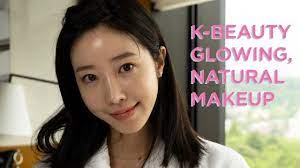 k beauty glowing natural makeup