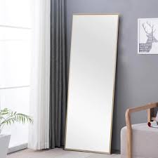 Large Gold Length Mirror Wall