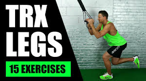 trx suspension training leg exercises