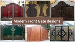 modern front gate designs main gate