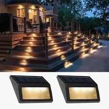 Solar Stair Outdoor Led Lights