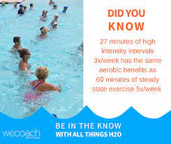 interval training water workouts for