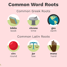 Following rule in which the list of base words is ''given roughly in order. 50 Greek And Latin Root Words