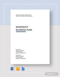 Free 10 Nonprofit Business Plan Examples Templates