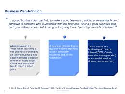 Business Plan Template Created By Former Deloitte Management Consulta