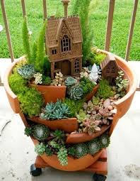 Broken Pot Fairy Garden Paradise Save