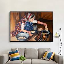 Buy Indian Traditional Painting Lady