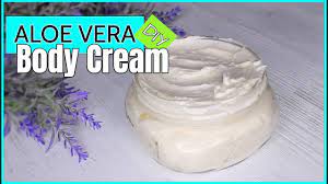diy organic aloe vera body cream you
