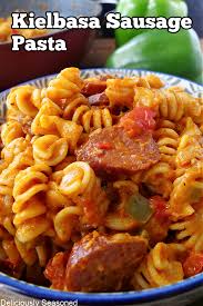 kielbasa sausage pasta deliciously