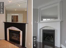 Pt 3 Fireplace Makeover Before After