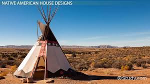 Native American Houses Buildings