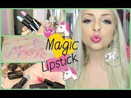 trying magic lipstick does it work