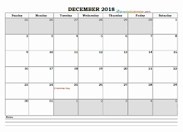 Calendar For December 2018 Singapore Printable Calendar 2019