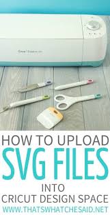 upload svg files in cricut design e