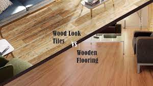 wooden flooring versus wooden tiles