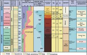 Hydrocarbon Generation Potential Chart Predicted From