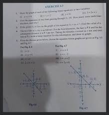 Exercise 4 3 1 Draw The Graph Of Each