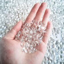 Aquarium Clear Glass Stones Pebbles For