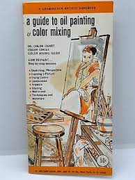 Vintage Grumbacher Artists Handbook Guide To Oil Painting