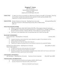 Standard Resume Format For Mechanical Engineers Freshers Templates