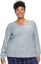 Plus Size Whisperluxe Waffle Top