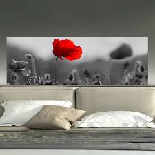 Wwall Decal Bedhead Design Red Poppy