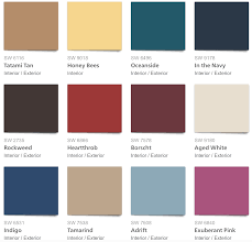 Sherwin Williams 2018 Unity Palette In 2019 Trending Paint