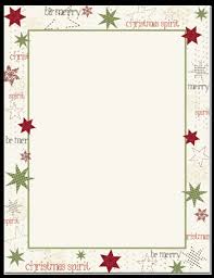 Holiday Letterhead Free Printable Letterhead Christmas Letterhead