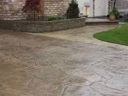 stamped concrete vs exposed aggregate