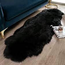 ashler soft faux sheepskin fur rug