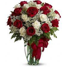 Flower posses the beauty that is like no other. Send Flowers And More Anniversary Flowers Red And White Roses Flower Arrangements